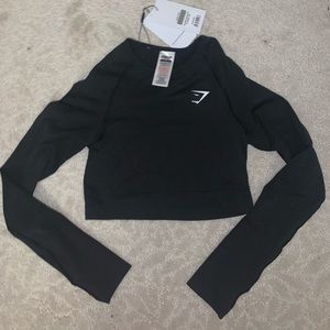 Gymshark vital seamless long sleeve black